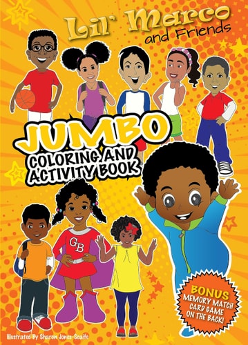 Lil' Marco and Friends Jumbo Coloring and Activity Book