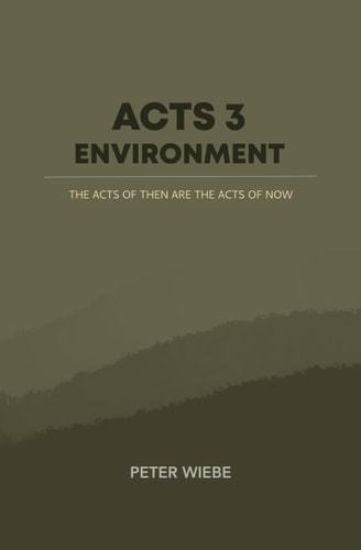 Acts 3 Environment The Acts of Then Are the Acts of Now