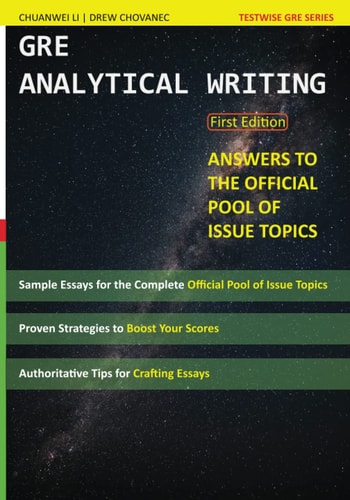 GRE Analytical Writing Answers to the Official Pool of Issue Topics