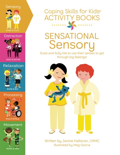 Coping Skills for Kids Activity Books Sensational Sensory