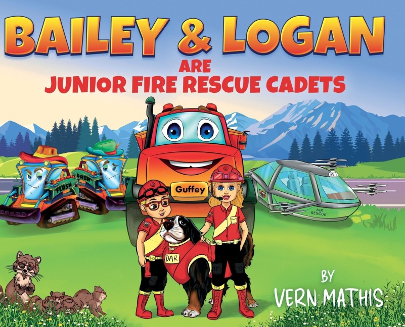 Bailey & Logan are Junior Fire Rescue Cadets: First Rescue