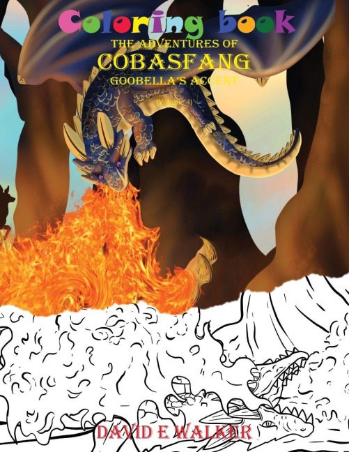 Coloring Book The Adventures of Cobasfang: Goobellas Accent