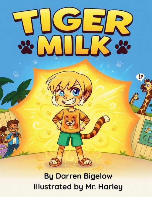 Tiger Milk: A Magical Zoo Adventure about Pretending, Friendship, and Becoming a Tiger