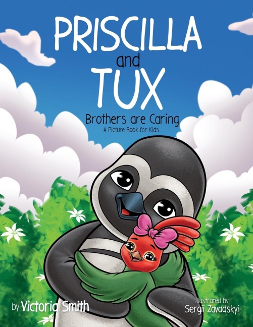 Priscilla and Tux: Brothers are Caring
