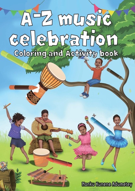 A-Z Musical Celebration: Coloring and Activity Book