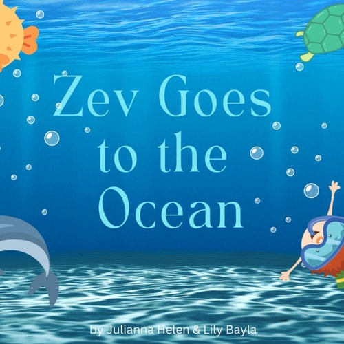 ZEV GOES TO THE OCEAN.