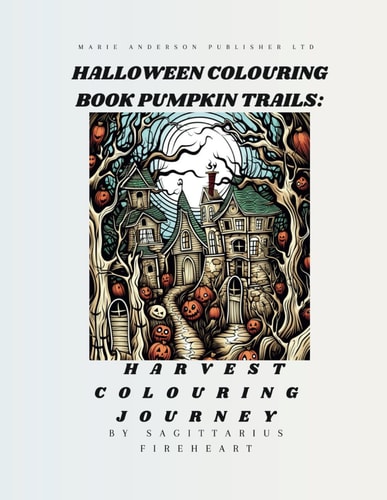 Halloween Coloring Book Pumpkin Trails Harvest Coloring Journey