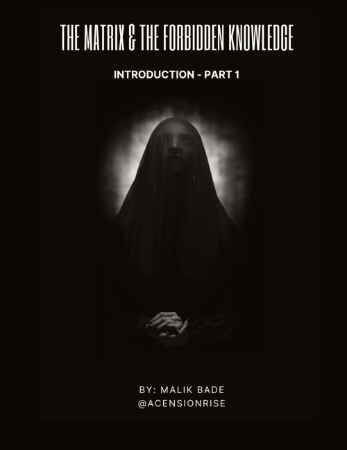 The Matrix & The Forbidden Knowledge (Part 1): Introduction