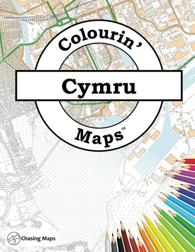 Colourin' Maps Cymru Wales