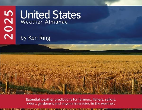 United States of America Weather Almanac 2025 (Paperback)