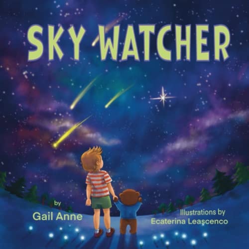 Sky Watcher Journey Through the Magical Outer Space with a Young Explorer in Awe of the Night Sky, for Children Aged 4-8