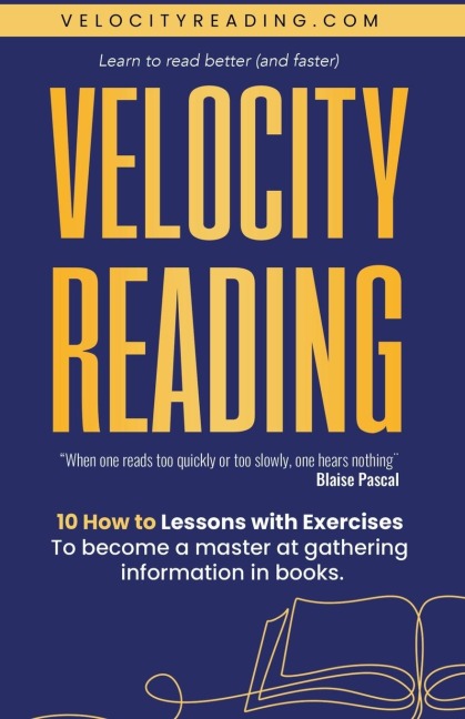 Velocity Reading: Read Better, Read Faster.
