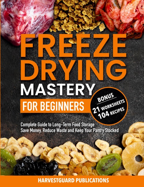 Freeze Drying Mastery for Beginners: Complete Guide to Long-Term Food Storage, Save Money, Reduce Waste and Keep Your Pantry Stocked