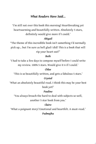 Just One More A gripping, emotional story of one mother's race to give her daughter Just One More of everything