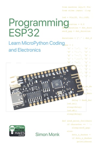 Programming ESP32 Learn MicroPython Coding and Electronics