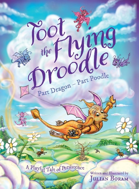 Toot the Flying Droodle: Part Dragon - Part Poodle