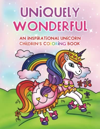 Uniquely Wonderful An Inspirational Children's Coloring Book