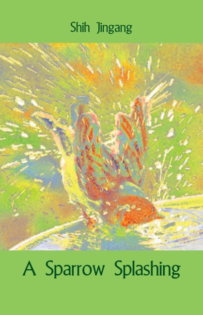 A Sparrow Splashing