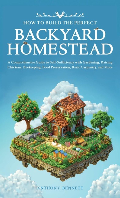 How to Build the Perfect Backyard Homestead: A Comprehensive Guide to Self-Sufficiency with Gardening, Raising Chickens, Beekeeping, Food Preservation, Basic Carpentry, and More
