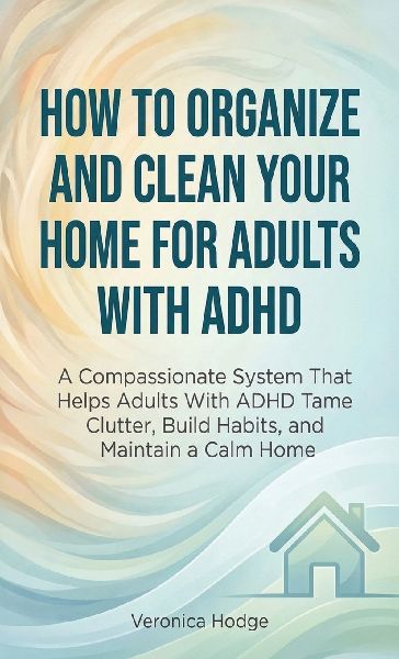 How to Organize and Clean Your Home For Adults with ADHD: A Compassionate System That Helps Adults With ADHD Tame Clutter, Build Habits, and Maintain a Calm Home