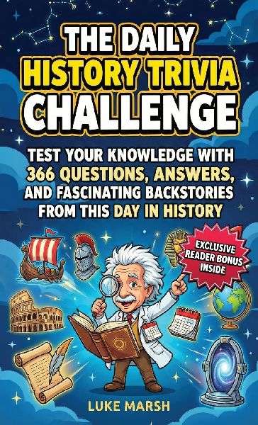 The Daily History Trivia Challenge: Test Your Knowledge With 366 Questions, Answers, and Fascinating Backstories From This Day in History