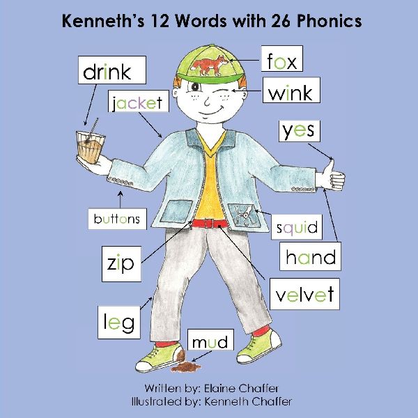 Kenneths 12 Words with 26 Phonics