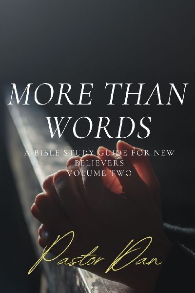 MORE THAN WORDS: A BIBLE STUDY GUIDE FOR NEW BELIEVERS