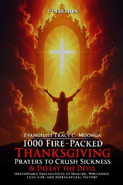 1000 Fire-Packed Thanksgiving Prayers to Crush Sickness and Defeat the Devil: Bold Daily Declarations to Thank God for Healing, Victory, and Total Deliverance