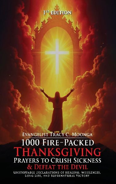 1000 Fire-Packed Thanksgiving Prayers to Crush Sickness and Defeat the Devil: Bold Daily Declarations to Thank God for Healing, Victory, and Total Deliverance