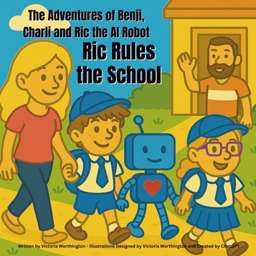 The Adventures of Benji, Charli and Ric the AI Robot Ric Rules the School