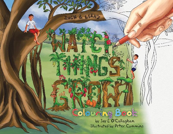 Watch Things Grow: Colouring Book
