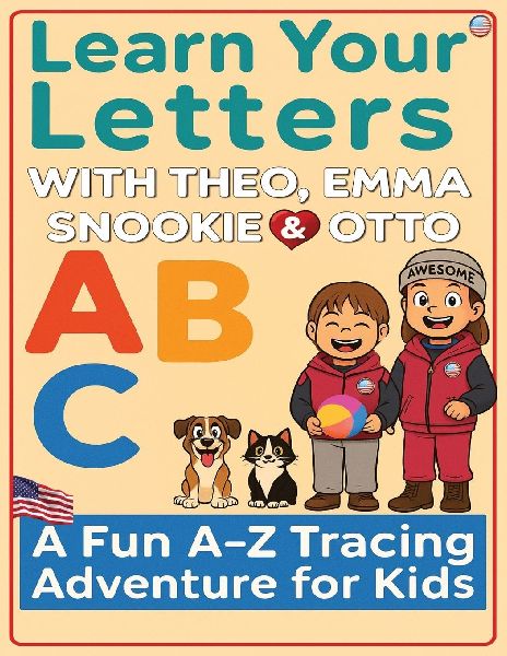 Learn your Letters: With Theo, Emma, Snookie and Otto.