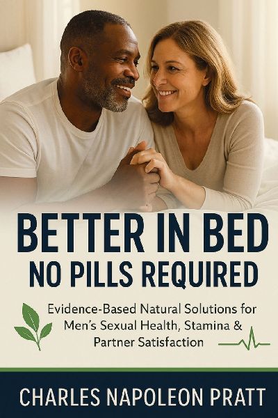 Better in Bed, No Pills Required: Evidence-Based Natural Solutions for Mens Sexual Health, Stamina & Partner Satisfaction