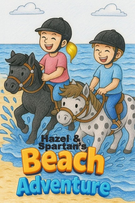 Hazel and Spartan's Beach Adventure
