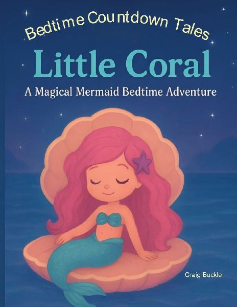 Little Coral Bedtime Story for Kids Ages 3-6 - A Gentle Sleep Countdown Picture Book (Bedtime Countdown Tales): A gentle picture book series designed to help children ages 3-6 relax, unwind, and settle into peaceful bedtime routines. Each story follows a