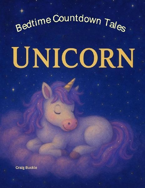 Unicorn Bedtime Story for Kids Ages 3-6 - A Gentle Sleep Countdown Picture Book (Bedtime Countdown Tales): A gentle picture book series designed to help children ages 3-6 relax, unwind, and settle into peaceful bedtime routines. Each story follows a lovab