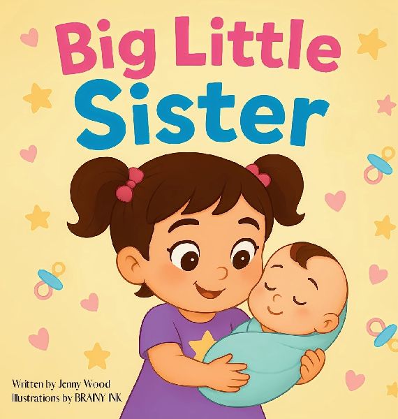Big Little Sister: A Sweet Rhyming Story Book About Becoming a Big Sister