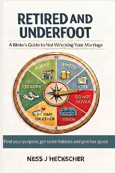 Retired and Underfoot: A Blokes Guide to Not Wrecking Your Marriage: A Blokes Guide to Not Wrecking Your Marriage