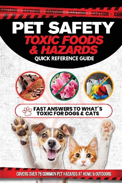 Pet Safety Toxic Foods & Hazards Quick Reference Guide: Fast answers to whats toxic for dogs and cats - Covers over 75 common pet hazards at home and outdoors