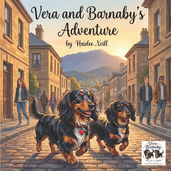 Vera and Barnabys Adventure: Join Vera and Barnaby two little dashchunds on a delightful adventure through the city, filled with tasty treats, playful moments, and a very big day out.