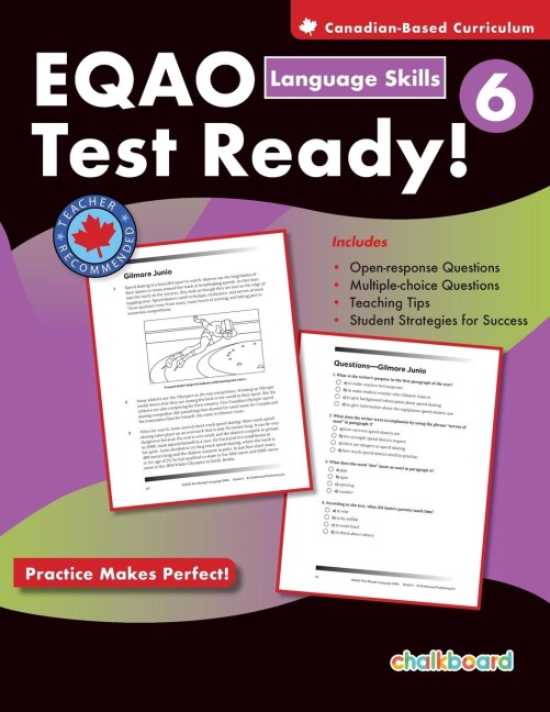 Eqao Test Ready Language Skills Grade 6