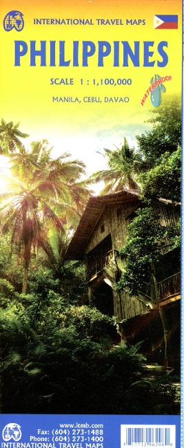 Philippines: ITM Intern.Travel Maps 1:1000000