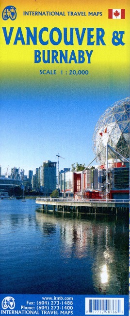 Burnaby & Vancouver: 1:20000