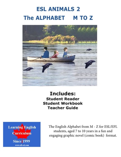 ESL Animals 2 The Alphabet M - Z