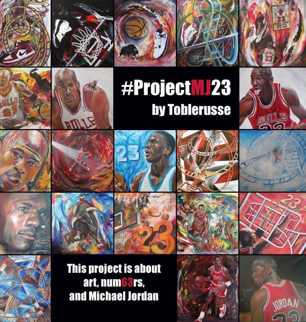 #ProjectMJ23: This project is about art, num63rs, and Michael Jordan.