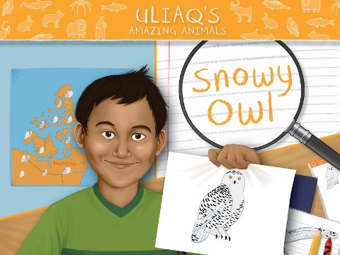 Uliaqs Amazing Animals: Snowy Owl: English Edition