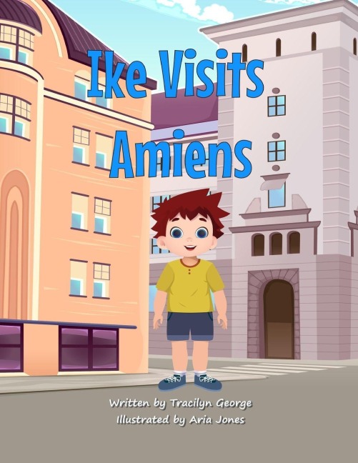 Ike Visits Amiens
