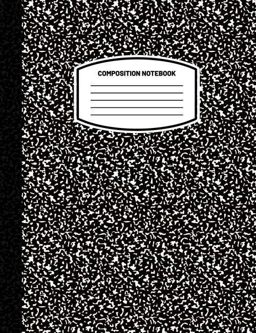 Classic Composition Notebook: (8.5x11) Wide Ruled Lined Paper Notebook Journal (Black) (Notebook for Kids, Teens, Students, Adults) Back to School and Writing Notes