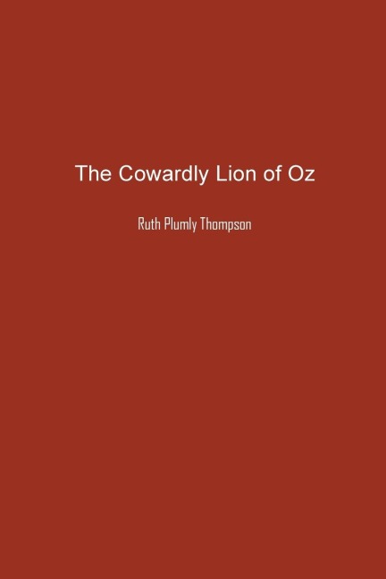 The Cowardly Lion of Oz