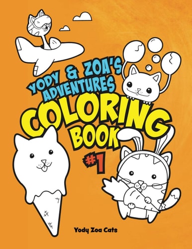 Yody & Zoa's Adventures Coloring Book #1